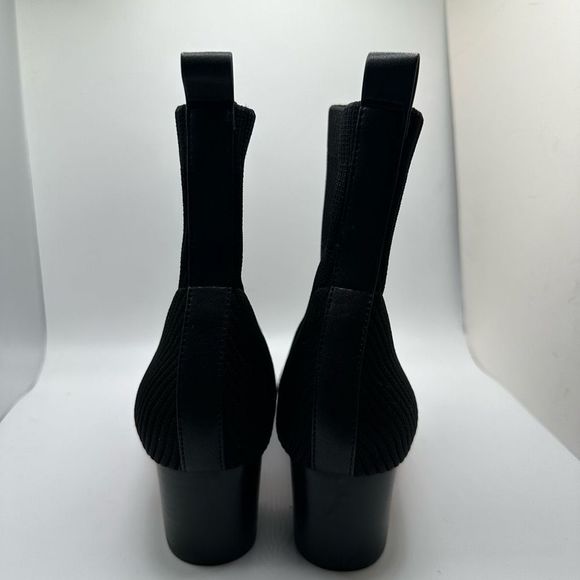 CUSHIONAIRE Women's Neely Stretch bootie +Memory Foam 10 WIDE BLACK - Picture 4 of 7